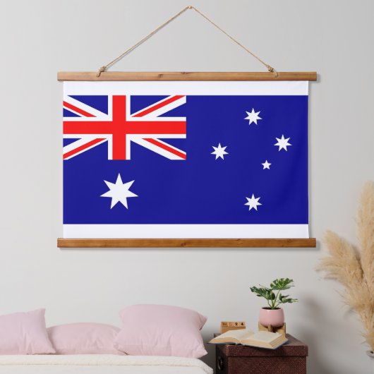 Wandteppiche mit Flagge Australiens (Schlafzimmer)