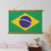 Wandteppiche mit Flagge Brasiliens (Schlafzimmer)