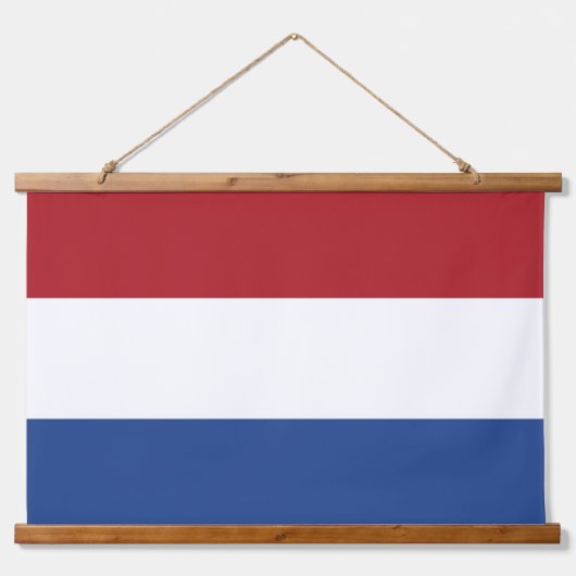 Wandteppiche mit Flagge der Niederlande (Vorne)
