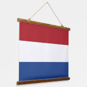 Wandteppiche mit Flagge der Niederlande (Gewinkelt)