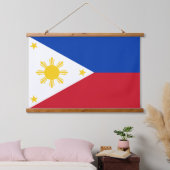 Wandteppiche mit Flagge der Philippinen (Schlafzimmer)