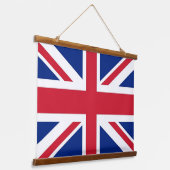 Wandteppiche mit Flagge des Vereinigten Königreich (Gewinkelt)