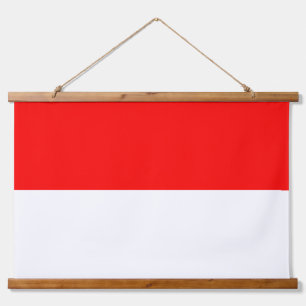 Wandteppiche mit Flagge Indonesiens