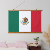 Wandteppiche mit Flagge Mexikos (Schlafzimmer)