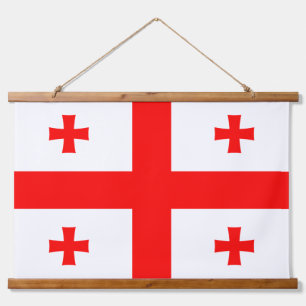 Wandteppiche mit georgischer Flagge