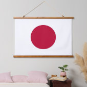 Wandteppiche mit japanischer Flagge (Schlafzimmer)