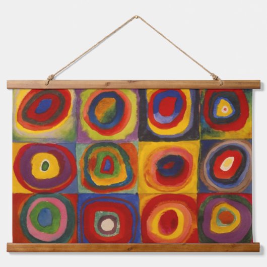 Wandteppiche mit Kandinsky-Plätzen (Vorne)