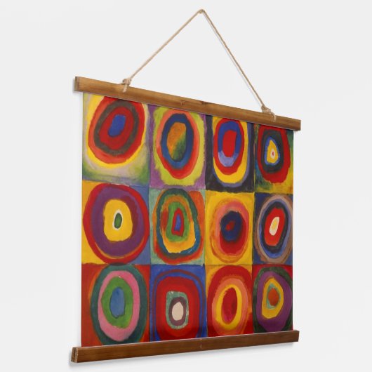 Wandteppiche mit Kandinsky-Plätzen (Gewinkelt)