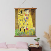 Wandteppiche mit Klimts Kuss (Schlafzimmer)