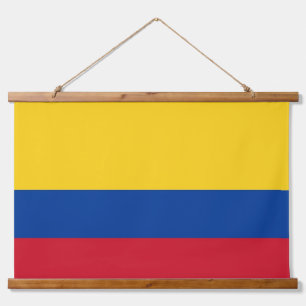 Wandteppiche mit kolumbianischer Flagge