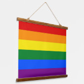 Wandteppiche mit LGBT-Flagge (Gewinkelt)