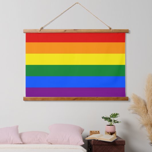 Wandteppiche mit LGBT-Flagge (Schlafzimmer)