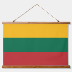 Wandteppiche mit litauischer Flagge