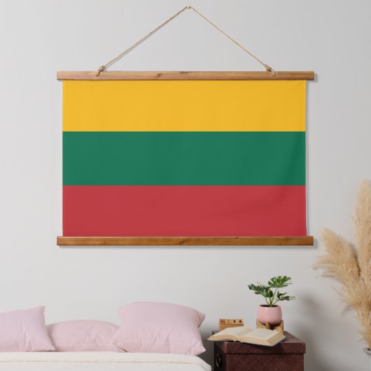 Wandteppiche mit litauischer Flagge (Schlafzimmer)