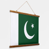Wandteppiche mit pakistanischer Flagge (Gewinkelt)