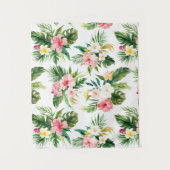 Wandteppiche mit tropischen Wasserfarben (Vorderseite)