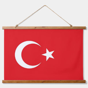 Wandteppiche mit türkischer Flagge