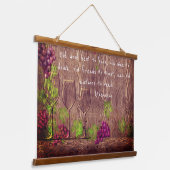 Wandteppiche mit Weinangebot (Gewinkelt)