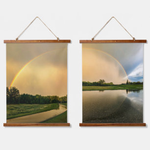 Wandteppiche Set von 2
