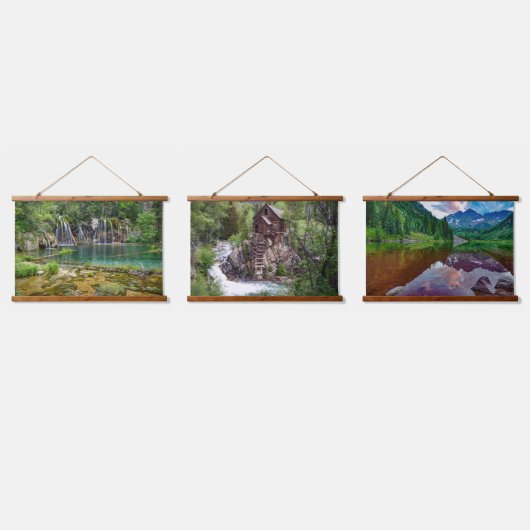 Wandteppiche Set von 3 (Dreifach)