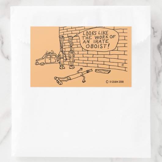 Wandtest Rechteckkleber Rechteckiger Aufkleber (Tasche)