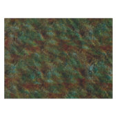 Wandtextur, in Grün- und Korallenfarben Tischdecke (Vorderseite (Horizontal))