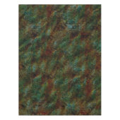 Wandtextur, in Grün- und Korallenfarben Tischdecke (Vorderseite)