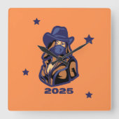 Wanduhr 2025 (Vorderseite)