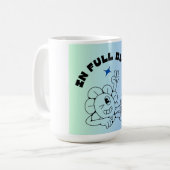 Wanduhr 2025 kaffeetasse (Vorderseite Links)