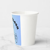 Wanduhr 2025 pappbecher (Links)