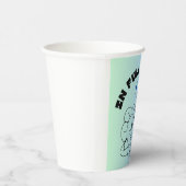 Wanduhr 2025 pappbecher (Rechts)