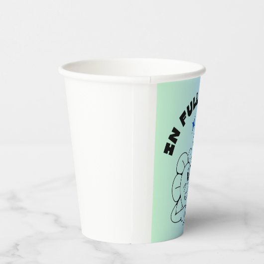 Wanduhr 2025 pappbecher (Rechts)