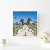 Wanduhr 27,3 cm, quadratisch (Zuhause)