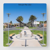 Wanduhr 27,3 cm, quadratisch (Vorderseite)