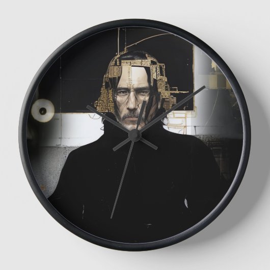 Wanduhr, 27,3 cm Quadratisch Acryl Uhr (Vorderseite)