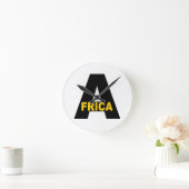 Wanduhr (Acryl) Rund Design AFRICA (Zuhause)