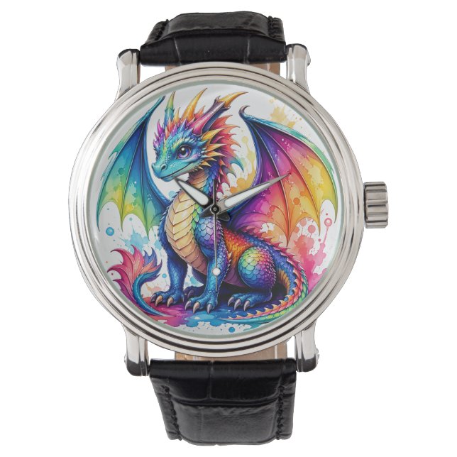 Wanduhr Armbanduhr (Vorderseite)