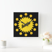 Wanduhr aus Acryl, Quadrant SUNRISE (Zuhause)