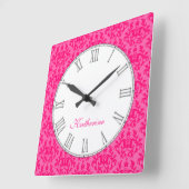 Wanduhr aus Känguru (Winkel)