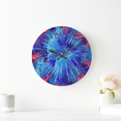 Wanduhr Blaue expression (Zuhause)