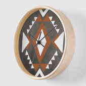 Wanduhr Boho Style Acryl Wanduhren (Winkel)
