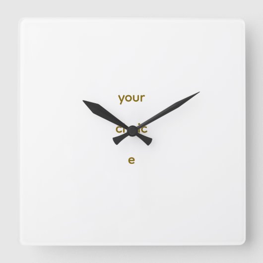 Wanduhr Dekor (Vorderseite)