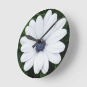 Wanduhr der weißen Blume (Winkel)