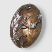 Wanduhr der Welt3d (Winkel)