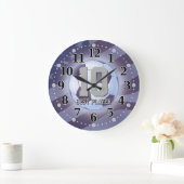 Wanduhr des Sport-Fußball-| (Zuhause)