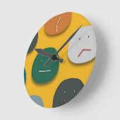 Wanduhr-Design Runde Wanduhr (Winkel)