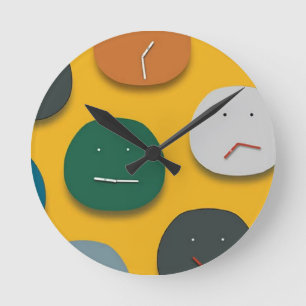 Wanduhr-Design Runde Wanduhr