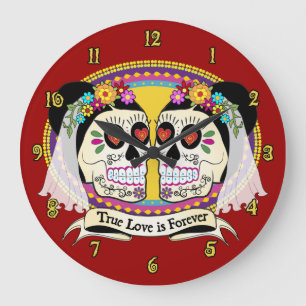 Wanduhr DOS Novias (2 Bräute)