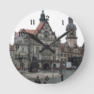 Wanduhr Dresdens Deutschland