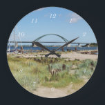 Wanduhr Fehmarnsundbrücke und Fehmarnsund<br><div class="desc">Wanduhr Fehmarnsundbrücke und Fehmarnsund</div>